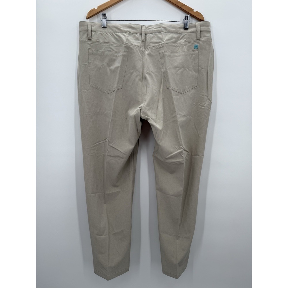 Tori Richard Surf Turf Latte Pants Size 38 Tradewind Technology Golf Performance - Picture 3 of 7